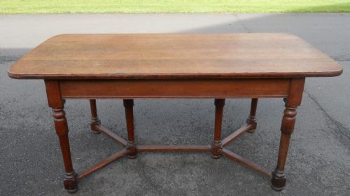 English Oak Refectory Dining Table