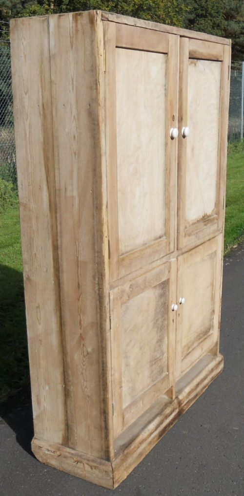 Edwardian Pine Larder Cupboard