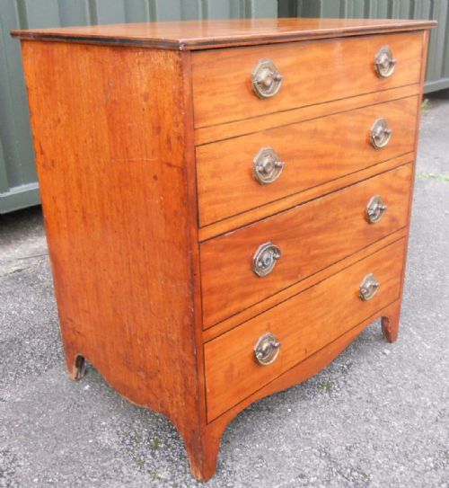 GEORGIAN MAHOGANY BOTTLE STORAGE CHEST - ADDITIONAL PHOTO 2