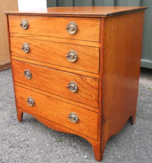 GEORGIAN MAHOGANY BOTTLE STORAGE CHEST - ADDITIONAL PHOTO 3