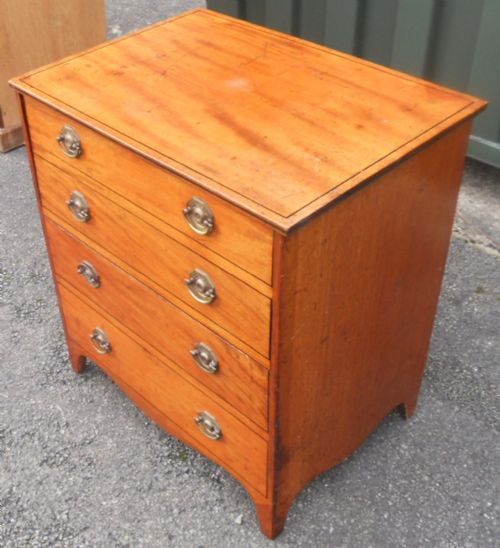 GEORGIAN MAHOGANY BOTTLE STORAGE CHEST - ADDITIONAL PHOTO 4