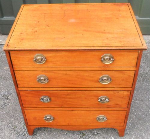 GEORGIAN MAHOGANY BOTTLE STORAGE CHEST - ADDITIONAL PHOTO 5