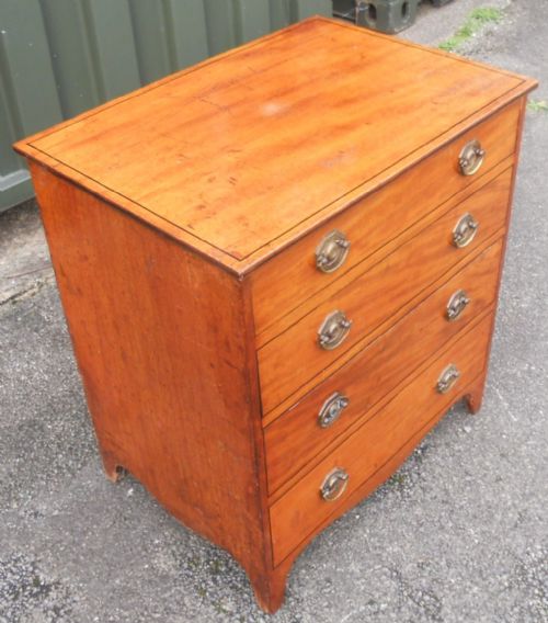 GEORGIAN MAHOGANY BOTTLE STORAGE CHEST - ADDITIONAL PHOTO 6
