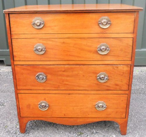 GEORGIAN MAHOGANY BOTTLE STORAGE CHEST - ADDITIONAL PHOTO 8