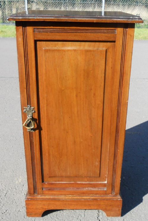 Edwardian Mahogany Bedside Cabinet