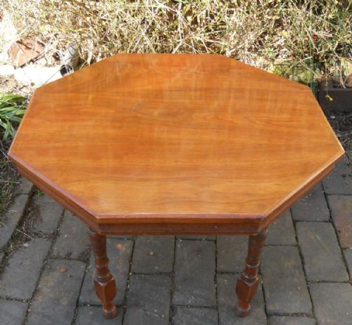 Edwardian Octagonal Top Coffee Table