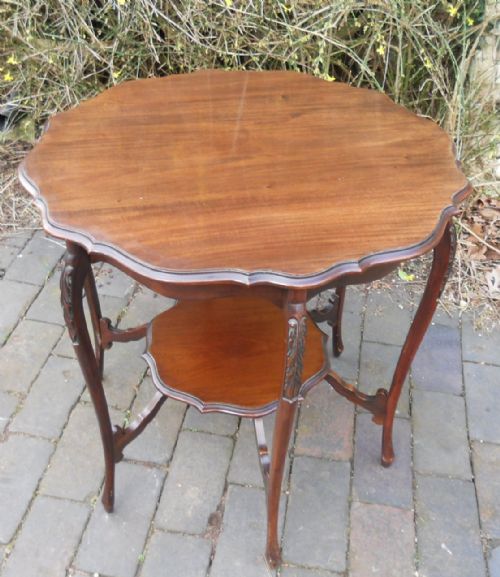 Edwardian Mahogany Occasional Table