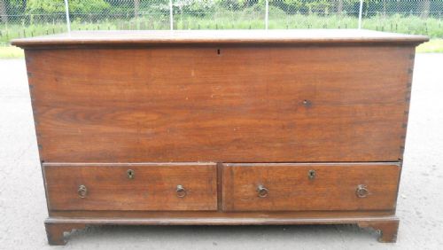 Georgian Oak Mule Blanket Chest
