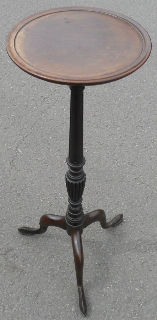 Mahogany Torchere Stand
