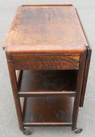 Oak Three Tier Tea Trolley