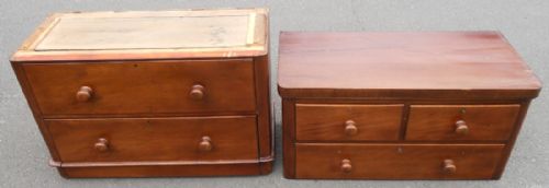 Victorian Mahogany Cottage Chest of Drawers