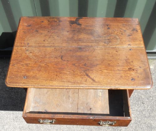 GEORGIAN OAK SIDE TABLE - ADDITIONAL PHOTO 8