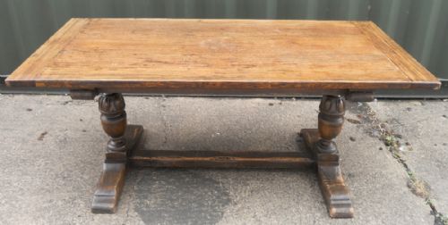 Oak Refectory Dining Table to Seat Eight