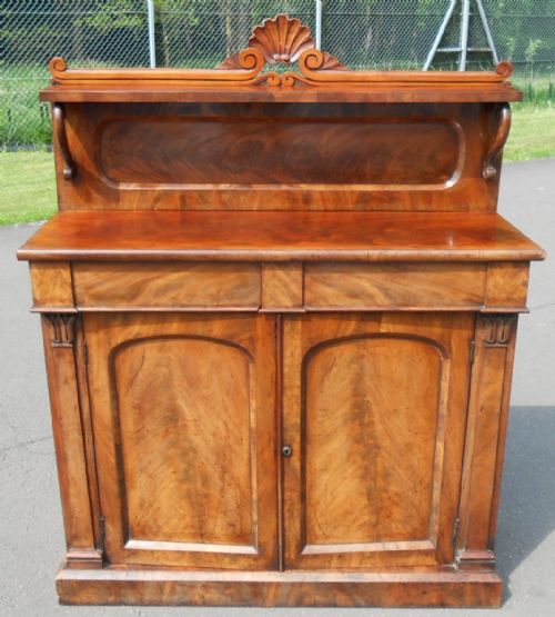 Victorian Mahogany Chiffonier Sideboard