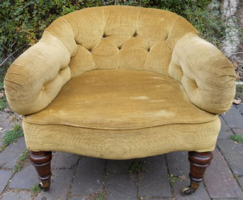Victorian Small Tub Armchair