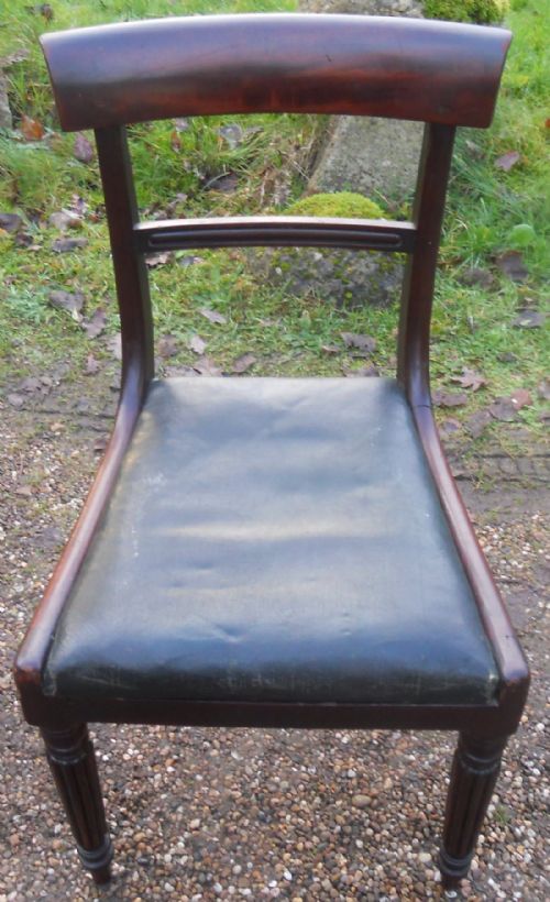REGENCY MAHOGANY DINING CHAIR - ADDITIONAL PHOTO 1