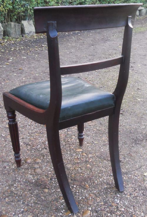 REGENCY MAHOGANY DINING CHAIR - ADDITIONAL PHOTO 6