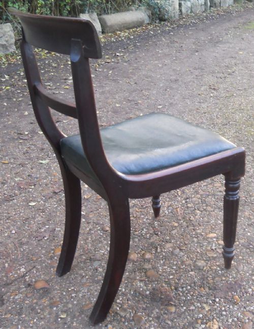 REGENCY MAHOGANY DINING CHAIR - ADDITIONAL PHOTO 8