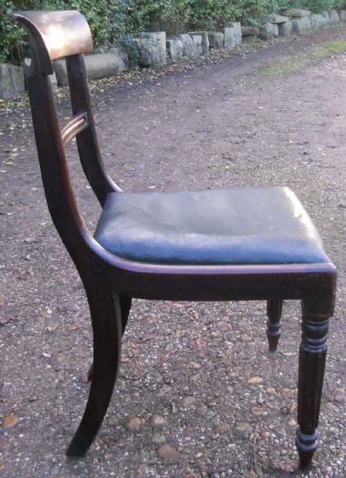 REGENCY MAHOGANY DINING CHAIR - ADDITIONAL PHOTO 9