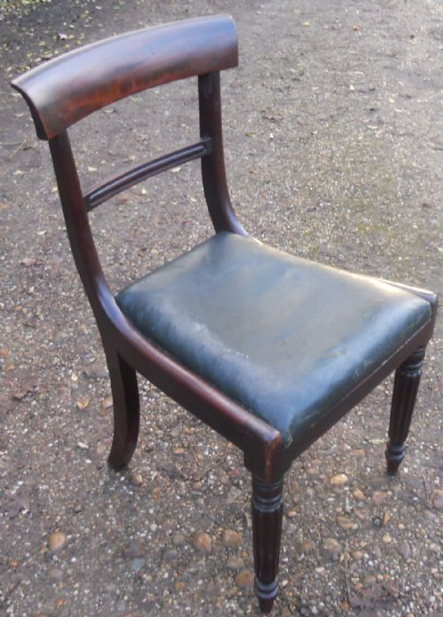 REGENCY MAHOGANY DINING CHAIR - ADDITIONAL PHOTO 10