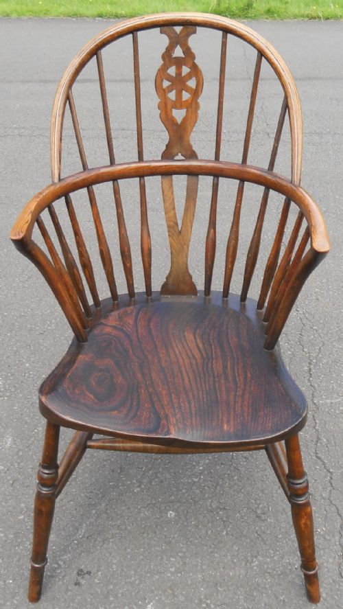 Elm & Beech Stickback Kitchen Armchair