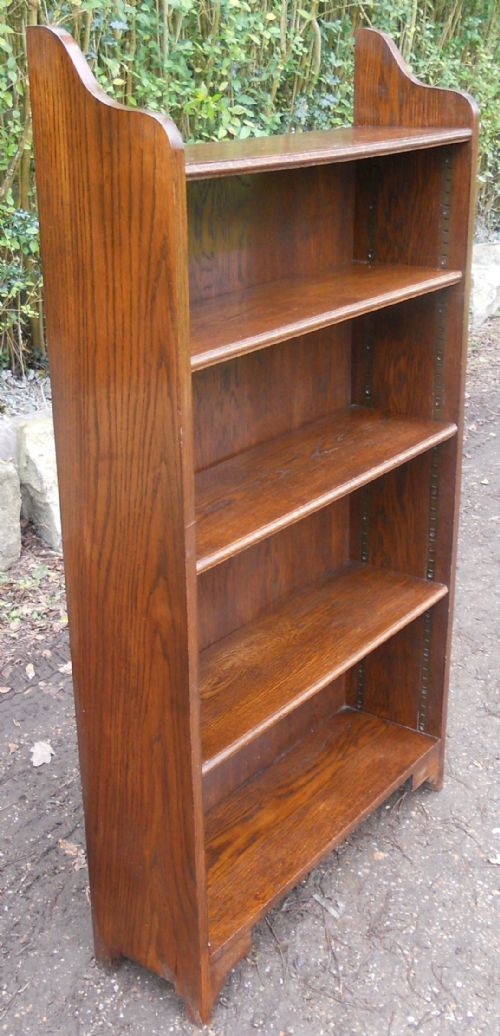 Oak Open Bookcase