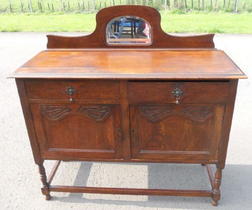 Jacobean Oak Sideboard
