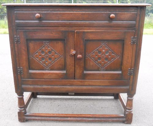 Oak Side Cupboard