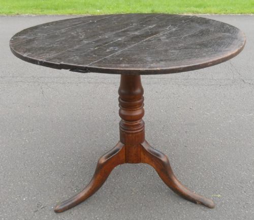 Georgian Oak Tripod Table