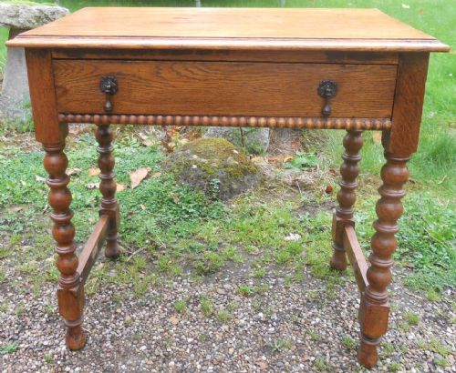 Golden Oak Side Table