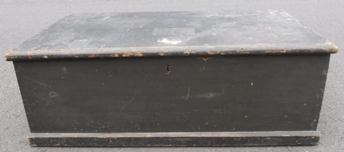 VICTORIAN PINE TRAVELLING BOX - ADDITIONAL PHOTO 1
