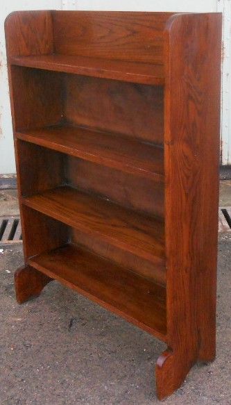 Oak Open Standing Bookcase