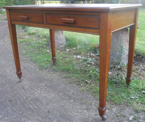 Edwardian Mahogany Writing Table