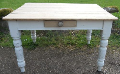 Victorian Pine Kitchen Table