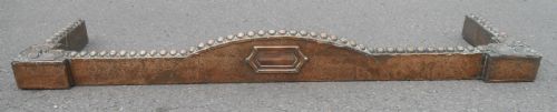 ARTS CRAFT COPPER FRAMED FIRESIDE KERB - ADDITIONAL PHOTO 1