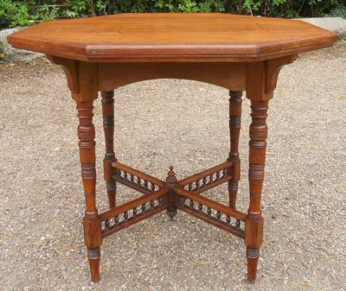 Large Octagonal Mahogany Centre Table by James Shoolbred