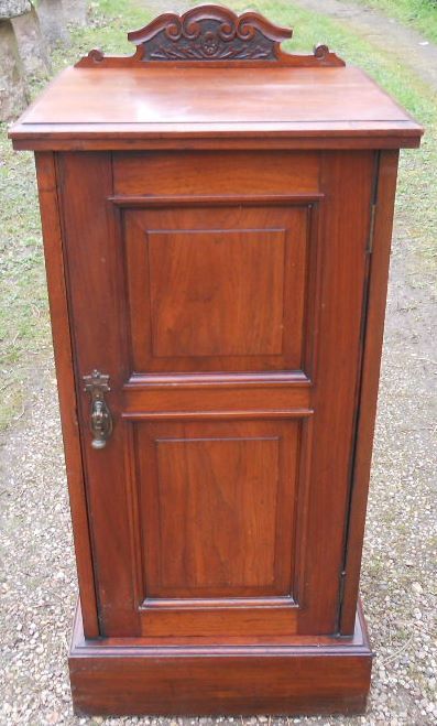 Edwardian Mahogany Bedside Cabinet