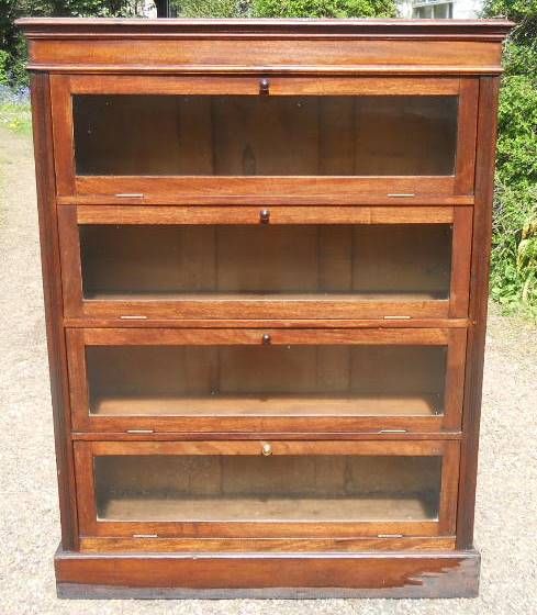 Edwardian Mahogany Stacking Bookcase