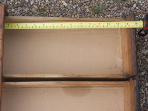 PAIR BEECH INDEX FILING DRAWERS - ADDITIONAL PHOTO 5