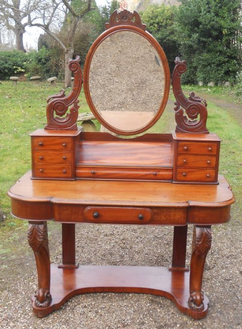 Victorian Mahogany Duchess Dressing Table