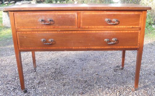 Edwardian Inlaid Mahogany Chest of Drawers