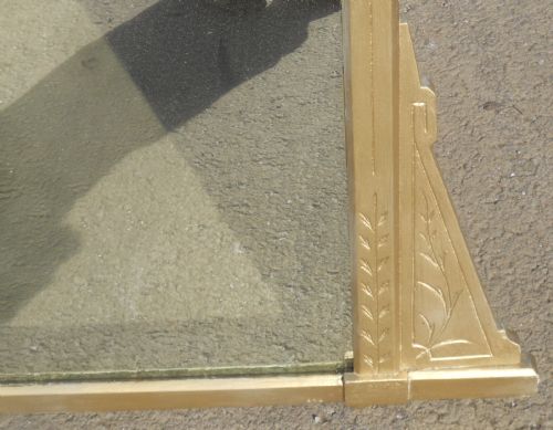 AESTHETIC MOVEMENT LARGE OVERMANTEL MIRROR - ADDITIONAL PHOTO 4