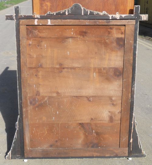 AESTHETIC MOVEMENT LARGE OVERMANTEL MIRROR - ADDITIONAL PHOTO 6