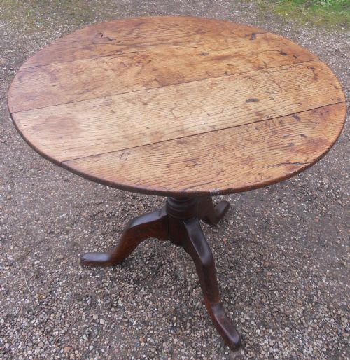 Georgian Oak Tripod Table