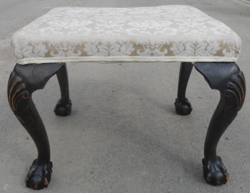 UPHOLSTERED DRESSING STOOL - ADDITIONAL PHOTO 1