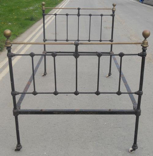 Victorian Brass & Iron Single Bed