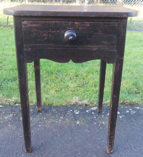 Georgian Beech & Pine Side Table
