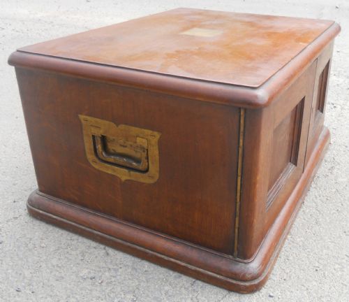 VICTORIAN MAHOGANY LARGE CUTLERY BOX - ADDITIONAL PHOTO 2