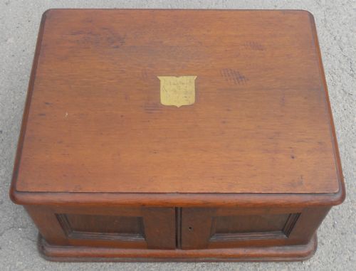 VICTORIAN MAHOGANY LARGE CUTLERY BOX - ADDITIONAL PHOTO 3