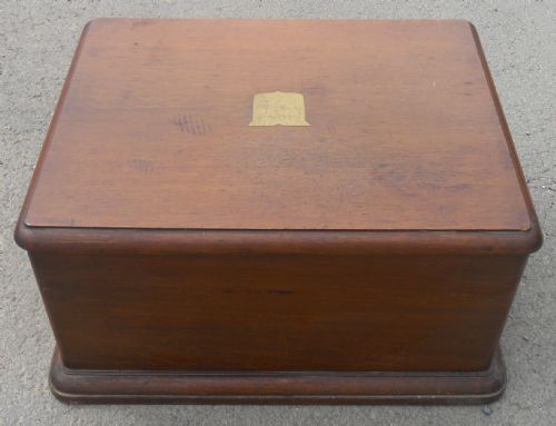 VICTORIAN MAHOGANY LARGE CUTLERY BOX - ADDITIONAL PHOTO 8
